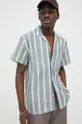 Βαμβακερό πουκάμισο Les Deux  80% Βαμβάκι, 20% Ανακυκλωμένο βαμβάκι