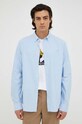Les Deux koszula niebieski LDM410135