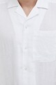 HUGO koszula lniana 50490761 biały SS25