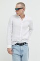 Ľanová košeľa HUGO biela 50490740