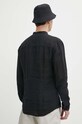 Îmbrăcăminte HUGO cămașă de in 50490740 negru
