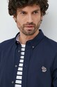 Βαμβακερό πουκάμισο PS Paul Smith M2R.599R.FZEBRA σκούρο μπλε SS23