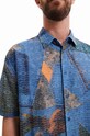 Одяг Сорочка Desigual 23SMCW17 темно-синій