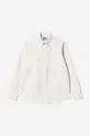 biały Carhartt WIP koszula bawełniana Bolton Shirt