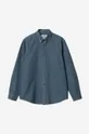 blue Carhartt WIP cotton shirt Bolton Shirt