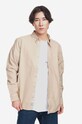 Carhartt WIP cotton shirt Bolton Shirt cotton beige I030238