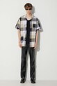Engineered Garments cotton shirt 22S1A004 multicolor SS23
