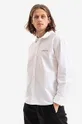 biały Edwin koszula bawełniana Big Ox-Shirt LS Męski