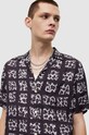 AllSaints koszula CUBE SS SHIRT MS071Y czarny SS23