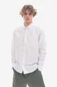 alb Norse Projects cămașă din bumbac De bărbați