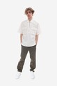 Košile Norse Projects Ivan Cordura Tab Series N40-0610 0001 N40.0610.0001 bílá SS23