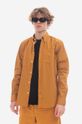 Хлопковая рубашка Norse Projects Anton Light Twill гладкий оранжевый N40.0790.8127