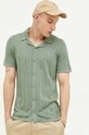 Πουκάμισο Hollister Co. πράσινο KI320.3013.312