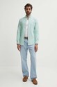 Polo Ralph Lauren camicia in cotone 710792161 verde AW24