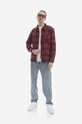A.P.C. wool blend shirt WOAOQ.H02396 red SS23