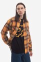Риза с вълна Billionaire Boys Club Check Shirt B22417 ORANGE B22417