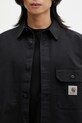 Βαμβακερό πουκάμισο Carhartt WIP Reno Shirt Jac μαύρο I031447