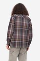 Carhartt WIP cămașă din bumbac Valmon Shirt I031460 maro SS23