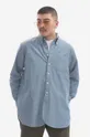 plava Pamučna košulja Engineered Garments Engineered Garments 19 Century BD Muški