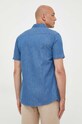Odzież United Colors of Benetton koszula jeansowa 5DHJUQ02Z.902 niebieski