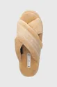 béžová Papuče Tommy Hilfiger Comfy Home Slippers With Straps
