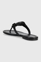 Obutev Usnjene japonke Tory Burch Miller Pave 145945.006 črna