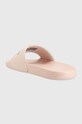 Šľapky Calvin Klein Jeans SLIDE MONOGRAM CO ružová YW0YW00103