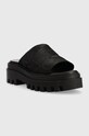 Pantofle Calvin Klein Jeans TOOTHY COMBAT SANDAL WEBBING YW0YW00949 černá SS23