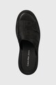 Pantofle Calvin Klein Jeans TOOTHY COMBAT SANDAL WEBBING černá YW0YW00949