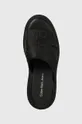 czarny Calvin Klein Jeans klapki TOOTHY COMBAT SANDAL WEBBING