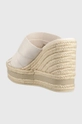 Calvin Klein Jeans klapki WEDGE SANDAL WEBBING Cholewka: Materiał tekstylny, Wnętrze: Materiał tekstylny, Materiał syntetyczny, Podeszwa: Materiał syntetyczny