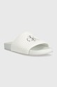 Παπούτσια Παντόφλες Calvin Klein Jeans COMFORT SANDAL OVERSIZED MESH YW0YW00973 λευκό