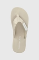 beżowy Calvin Klein Jeans japonki FLATFORM FLIPFLOP