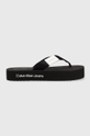 crna Japanke Calvin Klein Jeans FLATFORM FLIPFLOP Ženski