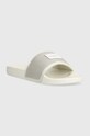 Calvin Klein Jeans klapki SLIDE BADGE WN YW0YW00997 beżowy SS23