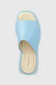 modrá Kožené šľapky Vagabond Shoemakers COURTNEY
