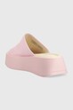 Obuwie Vagabond Shoemakers klapki skórzane COURTNEY 5334.601.45 różowy