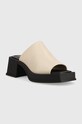 Vagabond Shoemakers klapki skórzane HENNIE 5337.001.02 beżowy SS23