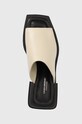 Vagabond Shoemakers klapki skórzane HENNIE beżowy 5337.001.02