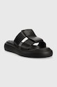 Vagabond Shoemakers slapi de piele Blenda 5519.201.20 negru SS23