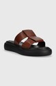Vagabond Shoemakers klapki skórzane BLENDA 5519.201.27 brązowy SS23