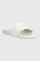 Calvin Klein klapki POOL SLIDE W/HW biały