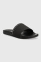 Calvin Klein klapki RUBBER POOL SLIDE czarny