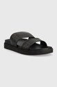 Calvin Klein papuci ERGO SLIDE - HF MONO HW0HW01535 negru SS23