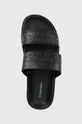 fekete Calvin Klein papucs ERGO SLIDE - HF MONO