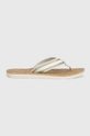 biały Tommy Hilfiger japonki TH CORK SANDAL Damski