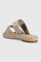 Cipők Tommy Hilfiger papucs SEASONAL WEBBING SANDAL FW0FW07181 bézs