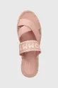 ροζ Παντόφλες Tommy Hilfiger SEASONAL WEBBING SANDAL