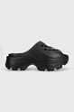 adidas by Stella McCartney papuci Clog platformă negru GW2050