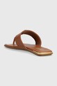 Încălțăminte Dkny slapi de piele DEJA K4259021.DCG maro